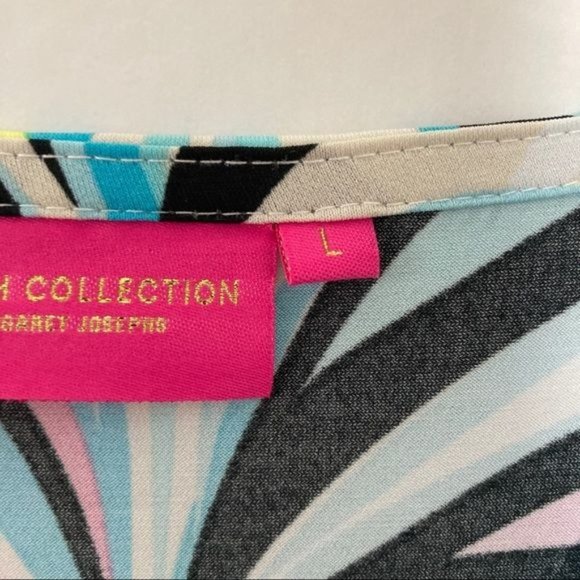 Macbeth Collection by Margaret Josephs Womens Multicolor Retro 60s Inspired Dres - Picture 4 of 8